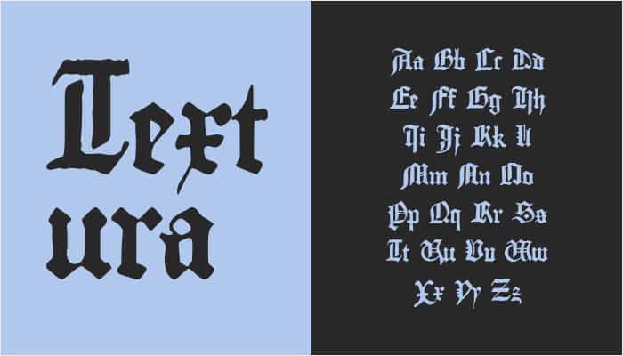 Modern Blackletter-inspired Fonts and Their Use in Web Design