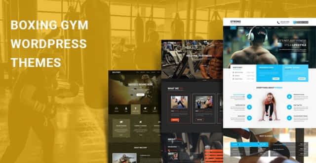 10+ Boxing Gym WordPress Themes for Fight Club Fitness Center or Gym
