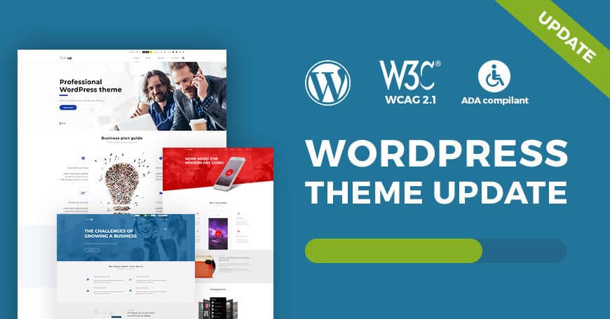 Business WP theme updated for WordPress 5.8. Get it now!