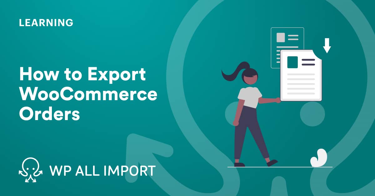 how to export woocommerce orders