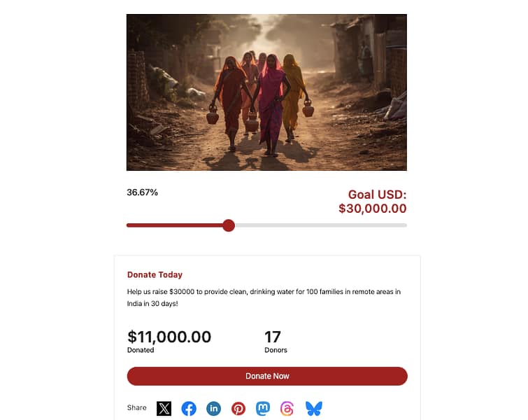 sample fundraiser campaign for drinking water.png