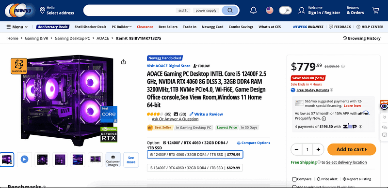 this is a sceenshot of newegg.png