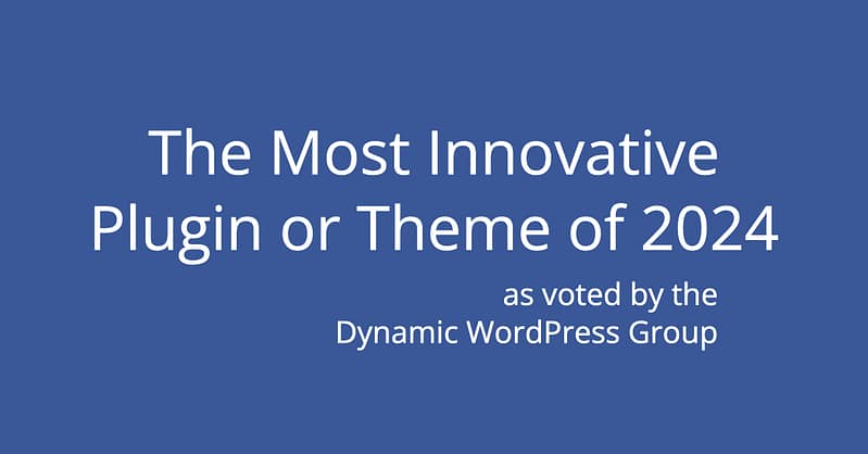 most innovative wordpress product 2024 fb.png