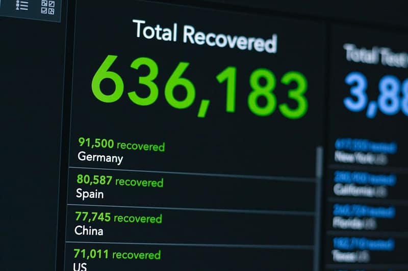 a close up of a computer screen with numbers on it server load traffic overload.jpg