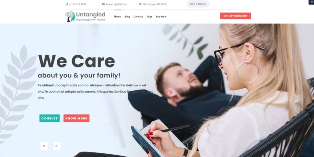 7 Best Mindcare Psychologist WordPress Themes For Psychologists World